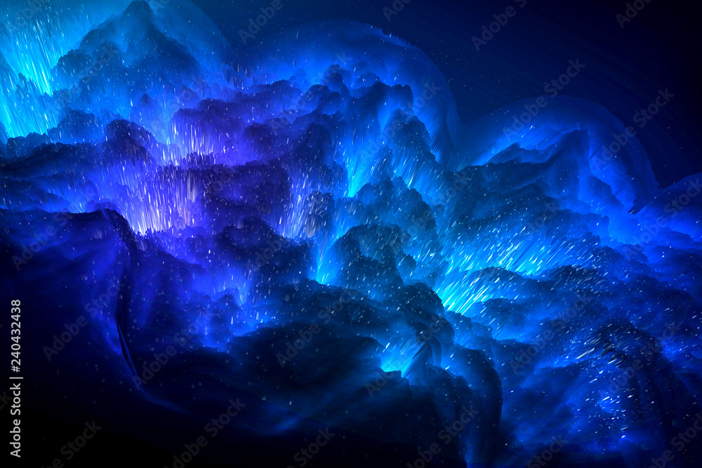 Canvas Prints space abstract background