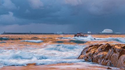 Atlantic ocean - Porto, Portugal