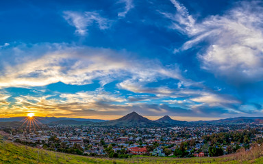 Panorama of San Luis Obispo from Hill