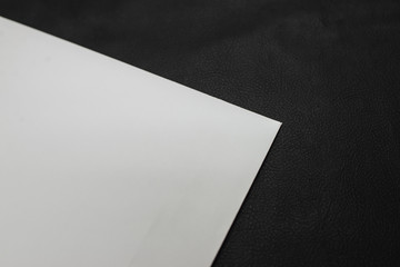 White envelope on black background.