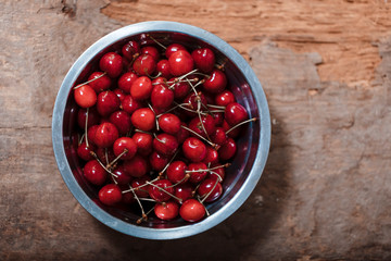 cranberries in a bowl