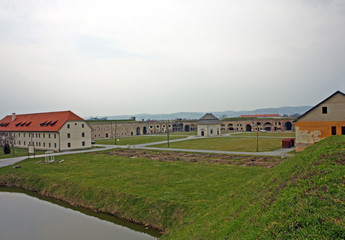 Fototapeta na wymiar The Fortress of Brod, Slavonski Brod