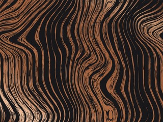 Abstract wood gold pattern textures background. Seamless luxury wood texture, board hand drawn graphic. Dense lines. Wooden cutting board or table deck. Golden illustration.