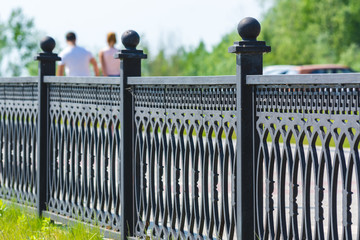 Beautiful fence for protection