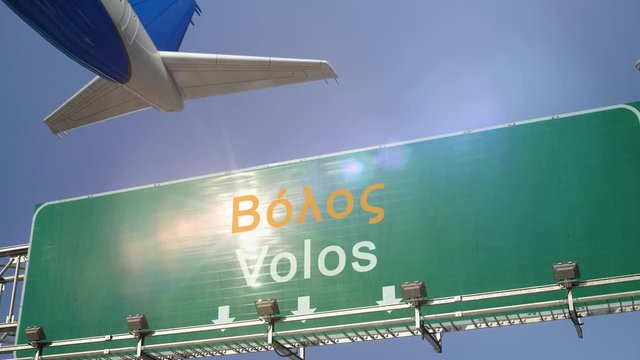 Airplane Take off Volos