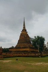 Fototapeta premium pagoda in temple in Thailand