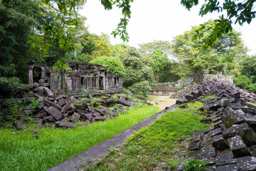 Beng Mealea buddhist temple of Angkor