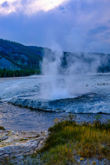 Yellowstone thermal spring