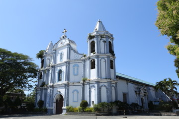 Fototapeta premium Namacpacan Kirche in Luna, Provinz La Union, Philippinen