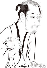 初代尾上松助の松下造酒之進　その1