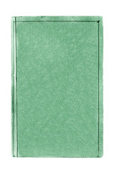 Green book isolated