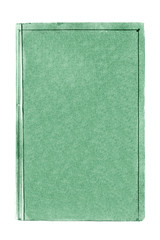 Naklejka premium Green book isolated