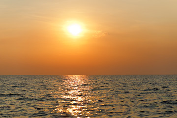 Obraz premium Beautiful sunset