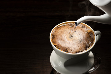 コーヒーを淹れる