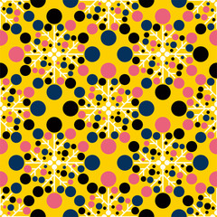 Stylish organic background. Seamless pattern.Vector. スタイリッシュ植物パターン