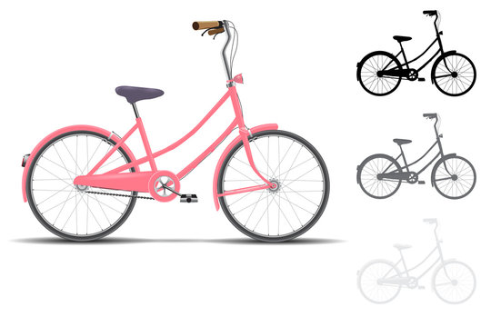 Vintage bicycle vector design 