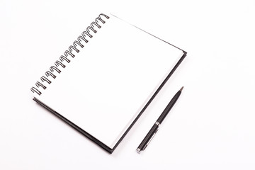 Notepad and a pen