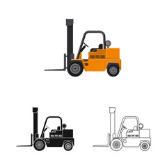 Vector illustration of build and construction sign. Set of build and machinery stock vector illustration.