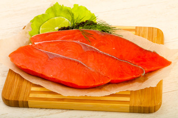 Salted salmon