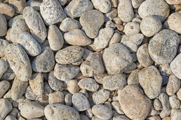 pebbles sunlit background