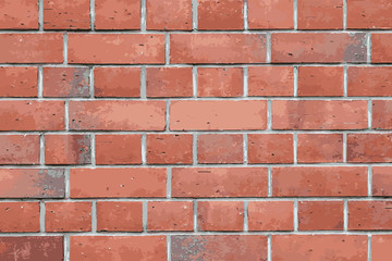 old vintage brick wall