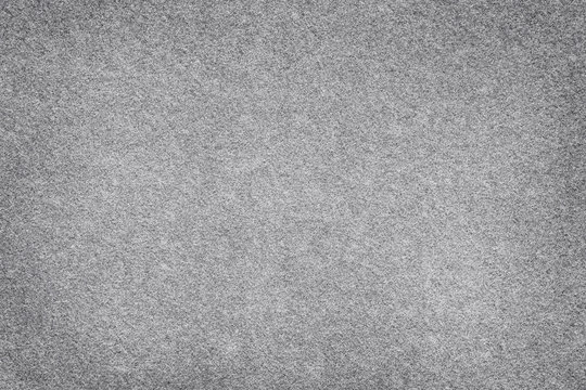 Gray felt surface close up. Texture and background