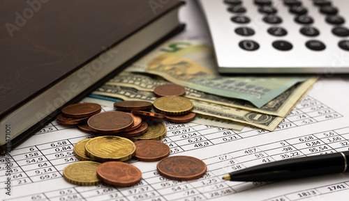 Accounting Business Calculations Calculator Counting Of Funds Dollars Euros And Cents Accounting Business Calculations Calculator Counting Of Funds Dollars Euros And Cents