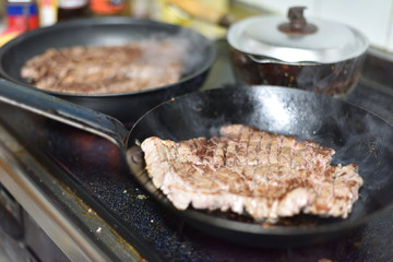 鉄板焼き料理