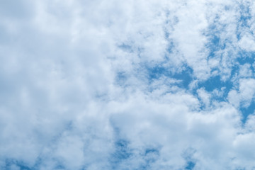 clouds on blue sky