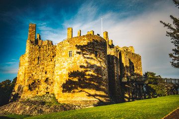 Scottish Castles Scotland  Ruins Historical Travel Concept Scottish Medieval Architecture 