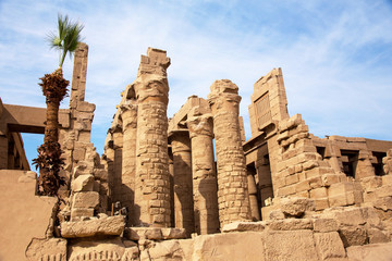 The Karnak Temple Complex in Luxor, Egypt