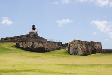 Old lighthouse in San Juan, Puerto Rico - 240481683
