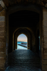 Naklejka premium Coastal italian city Cefalu, Sicily, Italy