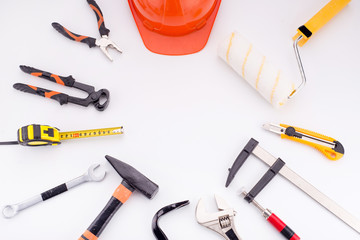 Bench tool on white background