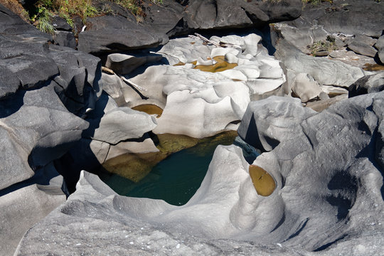 Miejsce zwane "Val da Lua" w pobliżu Sao Jorge, Goias, Brazylia