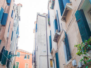 イタリアのベニスの街並み