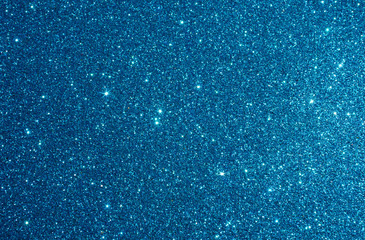 blue and white glitter abstract bokeh background Christmas	