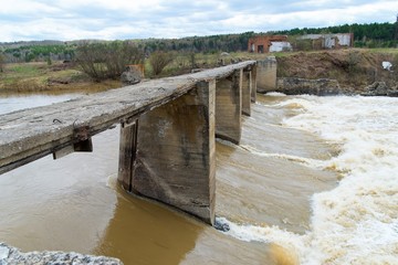 dam on the river