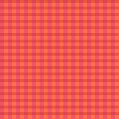 vector pink orange plaid pattern