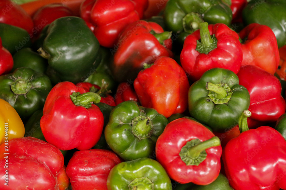 Canvas Prints Bell pepper Close up