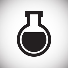 Water bottle icon on white background for graphic and web design, Modern simple vector sign. Internet concept. Trendy symbol for website design web button or mobile app