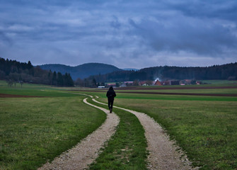 in eine kalten Dezember