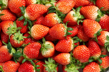 A Pile Of Strawberries 
