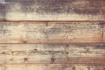 Old brown wooden fence background