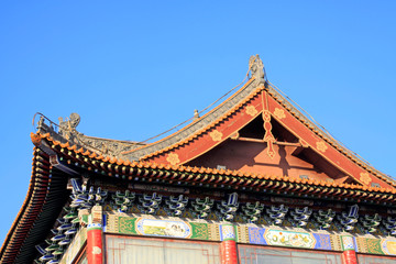 Fototapeta premium Tibetan architectural landscape in Hohhot