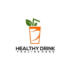 Healthy drink logo