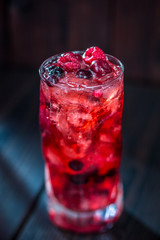raspberry and blackberry Lemonade