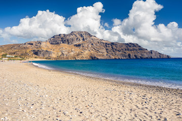 Plakias beach at Crete island. Greece