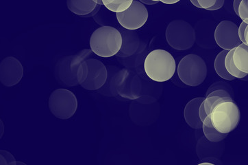 abstract blue bokeh light  background.