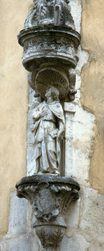 Sculpture of a Catholic Saint